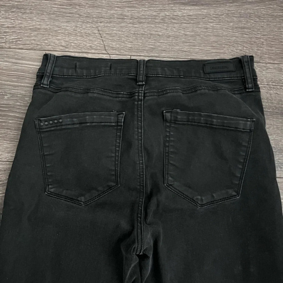 BLANKNYC The Bond Jeans Womens Size 30 Skinny Black Zipped Detail Ankle - Picture 7 of 8